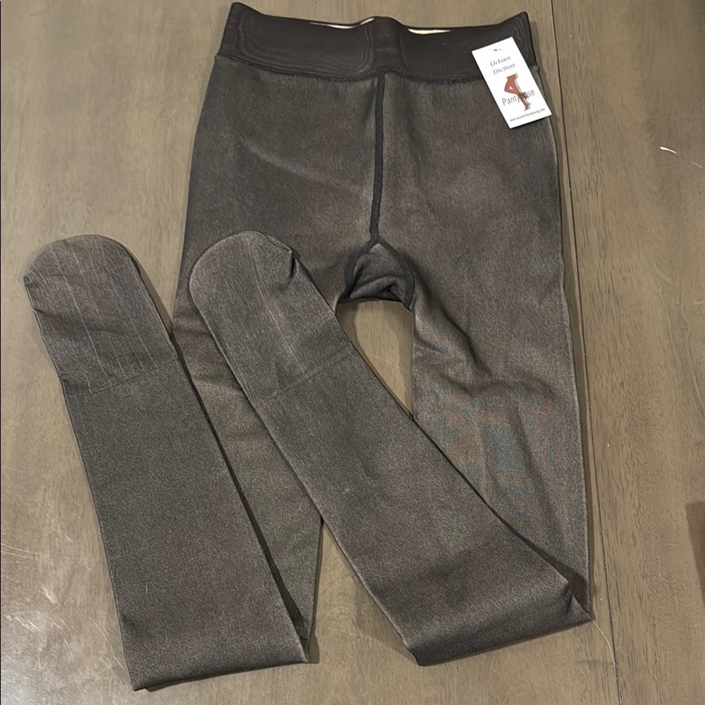 Stylish Women's Gray Leggings black or brown